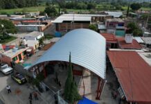 Inaugura Ariadna Ayala techado en la primaria Miguel Hidalgo