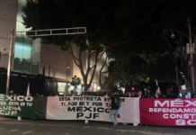 Trabajadores del Poder Judicial bloquean accesos al Senado