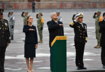 AMLO y Sheinbaum conmemoran a víctimas de sismos de 1985 y 2017