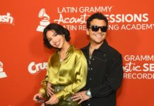 Ángela Aguilar y Nodal aparecen juntos en los Latin Grammy
