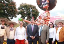 Ariadna Ayala rinde protesta como primera alcaldesa reelecta en Atlixco