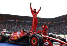 Carlos Sainz gana GP de México; Checo Pérez queda en lugar 17