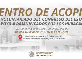 Centro de Acopio del Congreso sigue recibiendo víveres para damnificados