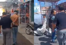 Comerciantes de Texmelucan detienen a dos presuntos delincuentes