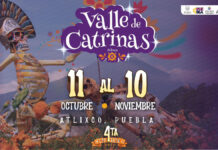 Atlixco, listo para celebrar el Festival Internacional Valle de Catrinas
