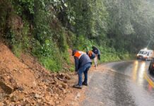 Gobierno estatal atiende afectaciones en municipios por lluvias