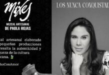 Acusan a Paola Rojas de apropiación cultural por su mezcal “Mixes”