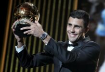 Rodri gana el Balón de Oro 2024