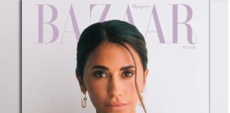 Antonela Roccuzzo es la figura de la revista Harper’s Bazaar Brasil