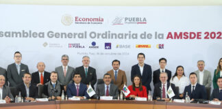 Sergio Salomón convoca a estados a posicionar economía nacional en el extranjero