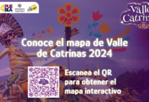 Revelan mapa interactivo para Valle de Catrinas en Atlixco