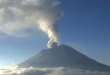 Descartan suspender clases en Puebla por actividad del Popocatépetl