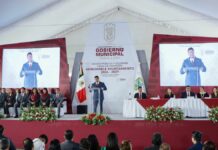 Omar Muñoz rinde protesta como alcalde de Cuautlancingo