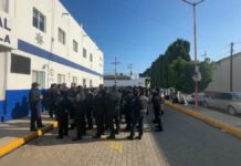 Policías de San Pedro Cholula inician paro de labores