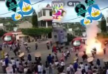 Seis heridos deja explosión por pirotecnia en Acatlán