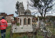 PC supervisa condición de panteones en San Pedro Cholula