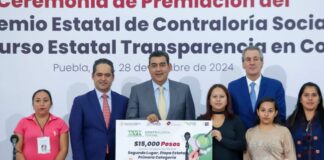 Sergio Salomón encabeza Premio Estatal de Contraloría Social y del II Concurso Estatal “Transparencia en Corto”