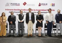 Realizan sesión ordinaria de la Comisión Permanente de Contralores Estado-Municipios Puebla