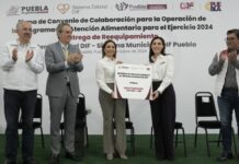 SEDIF y DIF Municipal de Puebla firman convenio de colaboración