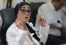 Rosa Isela Sánchez comparece ante Comisión de Derechos Humanos
