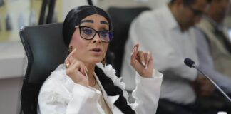 Rosa Isela Sánchez comparece ante Comisión de Derechos Humanos