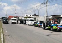 Se registra riña entre choferes de combis en Los Héroes