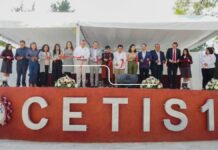 Juan Manuel Alonso inaugura domo del CETIS 17