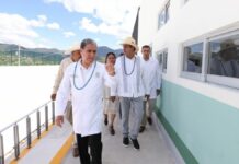 Sergio Salomón inaugura construcción del Centro de Salud “Núcleo Básico más Dental”