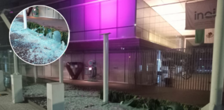 Encapuchados vandalizan sede del INAI en CDMX