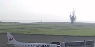 Estalla bomba de la Segunda Guerra Mundial en aeropuerto de Japón