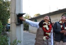 Ariadna Ayala entregó cinco obras de infraestructura eléctrica