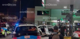 Atacan a balazos a exdirector de Policía Estatal en gasolinera