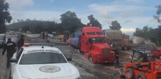 Capufe reporta nuevo deslave en la autopista Puebla-Orizaba