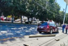 Choque en el barrio de Santiago deja dos personas lesionadas