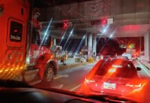 Cierran tramo de la Puebla-Orizaba tras accidente de pipa de gas