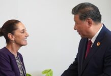 Claudia Sheinbaum agradece a Xi Jinping apoyo en Acapulco