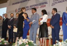 Eira Zago presenta informe del Sistema Estatal Anticorrupción
