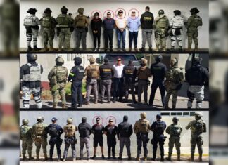 Detienen a siete funcionarios por posible colaboración con criminales