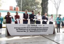 Gobierno estatal rehabilita espacios del Colegio de Bachilleres