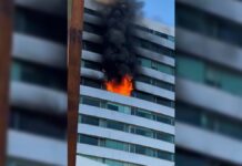 Evacuan a más de 80 personas por incendio en San Andrés Cholula