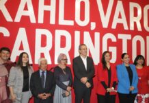 Pepe Chedraui inaugura la exposición “Kahlo, Varo, Carrington”