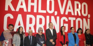 Pepe Chedraui inaugura la exposición “Kahlo, Varo, Carrington”