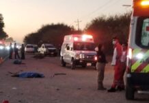 Pareja muere atropellada por camioneta en la Puebla- Tehuacán