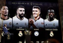 Revelan votos del Balón de Oro tras polémica de Vinicius Jr
