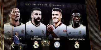 Revelan votos del Balón de Oro tras polémica de Vinicius Jr