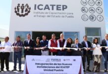 Sergio Salomón inaugura las nuevas instalaciones del ICATEP