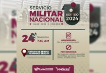 Sorteo para Servicio Militar será este 24 de noviembre: Segom