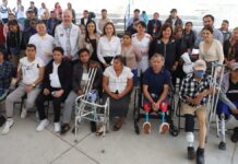 Sistema Estatal DIF alcanza meta de prótesis entregadas