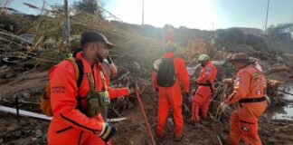 Topos mexicanos ayudan en labores de rescate en Valencia
