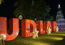 UDLAP realiza el encendido de su árbol de navidad